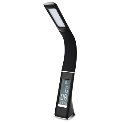 

5W 200LM 3 Level Dimmable LED Table Lamp Electronic VA Screen Touch Sensitive Desk Light with Calendar Temperature Alarm Clock
