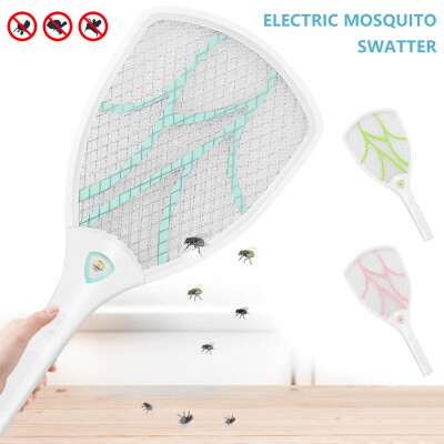 

Rechargeable Electric Mosquito Swatter Bug Zapper Racket Insects Killer Home Handheld Triple-Layer Safety Bug Zappers