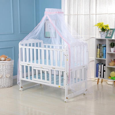 

1 Mosquito Net Baby Bed Mosquito Net Mesh Dome Curtain Net for Toddler Crib Cot Canopy Anti Mosquito