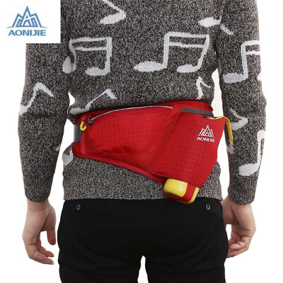 

AONIJIE Unisex Running Waist Pack Cycling Bag Belt with Water Bottle Pocket