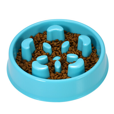 

Dog Food Bowl Anti-Choke Slow Feeder Fun Interactive Pet Bowl Non-Slip Healthy Eating Food Water Bowl for Dogs