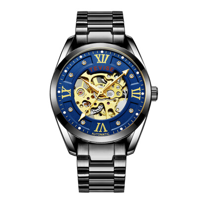 

TEVISE 795D Business Men Automatic Mechanical Watch Fashion Casual Stainless Steel Strap Male Wristwatch