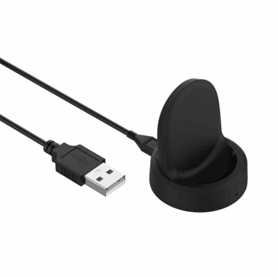 

USB Wireless Charging Dock Holder Charger Replacement with Micro USB Cable For Samsung Gear S2 S3 Classic Frontier 10166