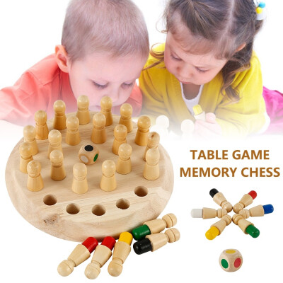 

Kids Wooden Memory Match Stick Chess Game Fun Block Board Game Educational Favor