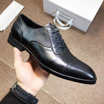 

2019 deisgner dress shoes leather shoes with box dress fashion shoes with box