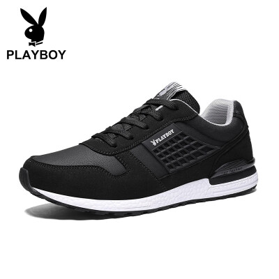 

Playboy PLAYBOY sports running casual shoes mens low cut non-slip wild DA75128 black 43