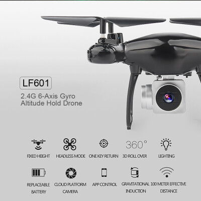 

LF601 Wifi FPV 03MP Camera 6-Axis Gyro Altitude Hold Headless RC Quadcopter Drone