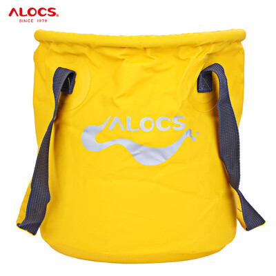 

ALOCS AC - Z02 Outdoor Lightweight Portable 11L Folding Bucket Water Storage Fish Holder