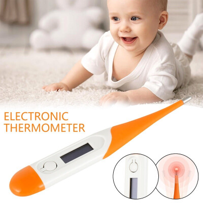 

Digital Electronic Thermometer Soft Tip Fever Thermometer Body Temperature Measurement for Baby Children Adults