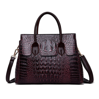 

Winter New pattern Europe&America fashion Crocodile pattern Maam Single shoulder Slanting Handbag