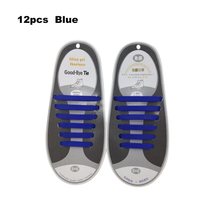 

No Tie Shoelaces Waterproof Elastic Silicone Tieless Shoe Lace for Athletic Running Multicolor for Sneaker Boots Board Casual Shoe