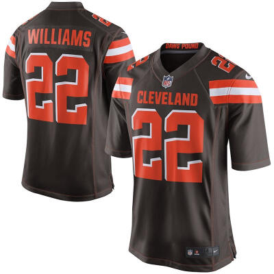 

Mens Football Jersey Cleveland Browns Tramon Williams Brown Game Jersey