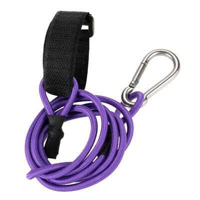

1pc 4mm Thick 103cm Long Elastic Kayak Canoe Safety Bungee Cord Fishing Rod Lanyard Paddle Leash