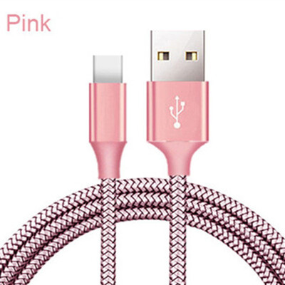 

USB C Cable Fast Charging Cable 1m 3ft 2m 3m 2A Nylon Braided Type C 31 Data Cable for Sumsung Huawei Xiaomi Nubian