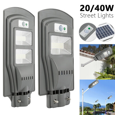 

Willstar 2040W Solar Sensor Solar Panel Street Light Waterproof Outdoor Garden Street Wall Lamp Security Lighting