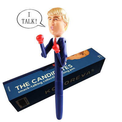 

2019 Boxing Pen Stress Relief Talking Pen New Trump Talking Toy Boxing Pen Stress Relief Talking Pen