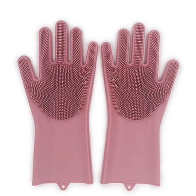 

NeillieN Silicone gloves dish washing gloves kitchen cleaning skid proof&heat insulation magic gloves Eco-Friendly gloves