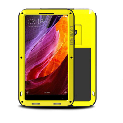 

Full Body Protective Xiaomi Mi Mix 2 Case For Xiaomi mi Mix 2 Mix2 Phone & Gorilla Glass Metal Armor sFor Xiaomi Mi Mix 2 Case