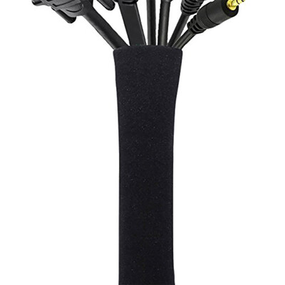 

Cable Concealer Management Sleeve Wire Organizer for TV Computer Fridge Neoprene Cord Cover Cable Hider Protector Zipper Design 10
