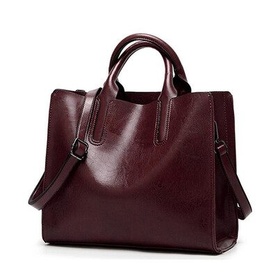 

Large Handbags Women PU Leather Wallet Purse Designer Crossbody Bags SAC Main Solid Luxury Fashion Shoulder Bag Mujer Bolsos