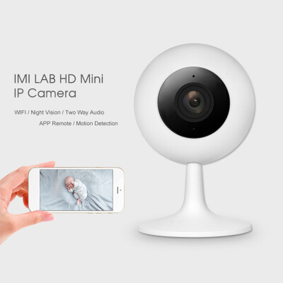 

IMI LAB HD 1080P IP Camera WIFI Camera Support Infrared IR Night Vision Two Way Audio Phone APP Remote Monitoring Mini&Super-light