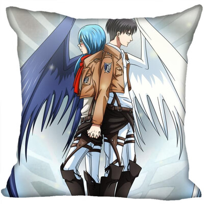 

Attack On Titan Pillow Case High Quality New Years Pillowcase Wedding Decorative Pillow Cover Gift For Children 35x35CM 35x35CM 35x35CM
