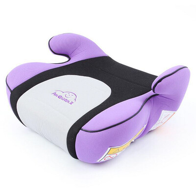 

Backless Booster Car Seat Portable Compact Child Safety Seats For 3-12 Years Pink