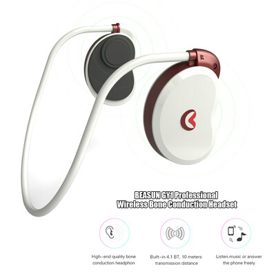 

BEASUN GY1 Professional Wireless Headsets Open-ear Stereo Bone Conduction Headphone Earphone Headset Hands Free Outdoor Sport Supp