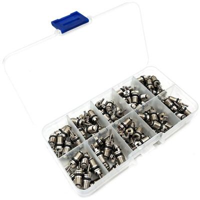 

100PcsLot R134 Automotive Air Conditioning Part Valve Core Auto AC Valve inside