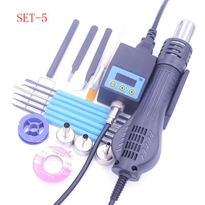 

Hot Air Gun Portable Digital BGA Rework Solder Station 8858D 220V 700W Hot Air Blower Heat Gun Desoldering Soldering Repair Tool