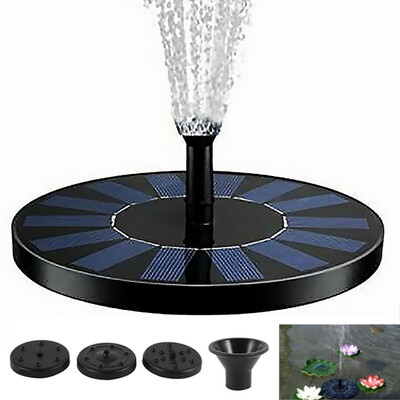 

Mini Solar Automatic Floating Water Fountain for Garden Pool Pond Decoration