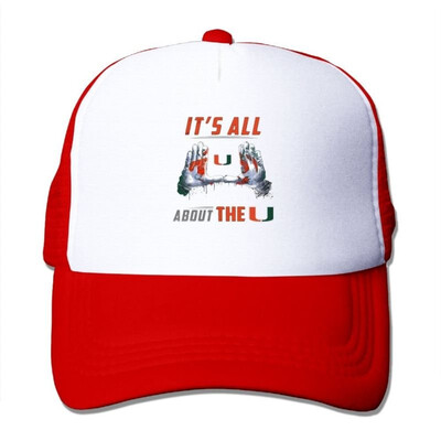 

Miami Hurricanes Summer Sun Protection Mesh Cap Baseball Hat Cap Adjustable