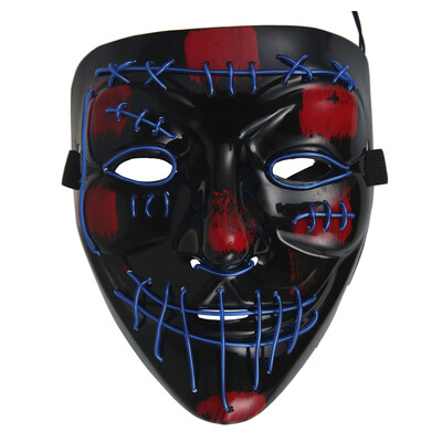 

Willstar Halloween Mask Halloween Costume LED Glow Scary Light Up Masks for Festival Party Carnival Costume Christmas Cosplay