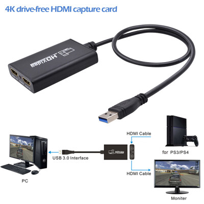 

Willstar HDMI Video Capture Card USB 304K UHD Recorder for Video Live Streaming Game