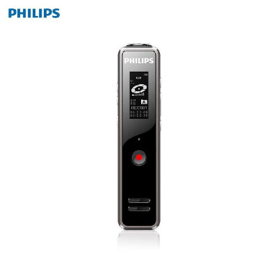 

PHILIPS VTR5100 Digital Voice Recorder 8GB USB Voice-activated Sound Audio Recorder Dictaphone MP3 Player for Lecture Meeting Inte