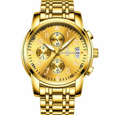 

Luxury brands Men Business Quartz Watch Stainless Steel Calendar Waterproof Watch Chasy Hot Sale