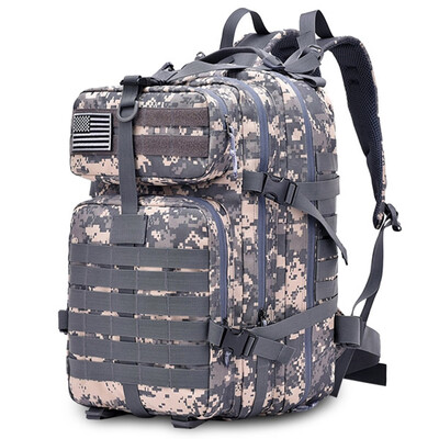 

45L Tactical Backpack Assault Pack Army Bag Outdoor Pack Rucksack travel bags with