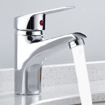 

Willstar Modern Bathroom Taps Basin Mono Sink Mixer Single Lever Chrome Cloakroom AN