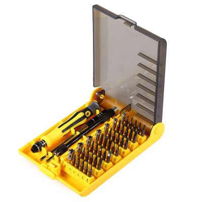

6089B 45 in 1 Multifunctional Tool Screwdriver Kit with Soft Hard Extension Bar