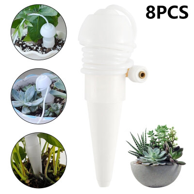 

8PCS Automatic Watering System Dripper Irrigation Self-Watering Kits System Indoor Houseplant Garden Plant Watering Device