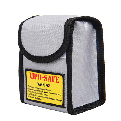 

Fireproof Explosionproof Lipo Battery Guard Safe Bag Portable Heat Resistant Pouch Sack for DJI Phantom 4 Pro Battery Charge & Sto