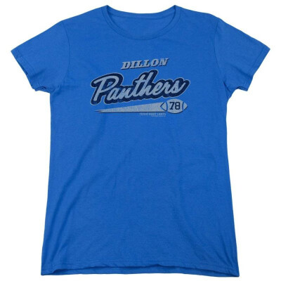 

Friday Night Lights Dillon Panthers TV Series Distressed Womens T-Shirt Tee