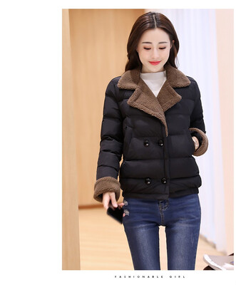 

2018 Korean harajuku womens down&thickened cotton-padded winter ladies short cotton-padded jacket