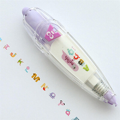 

Correction tape korea stationery novelty decoration book correction fluid office stationery gifts