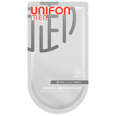 

UNIFON Men Black Tea Oil Control Mask 1 piece
