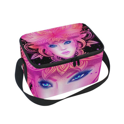 

ALAZA Insulated Lunch Box Divine Goddess Lunch Bag for Men Women Portable Tote Bag Cooler Bag