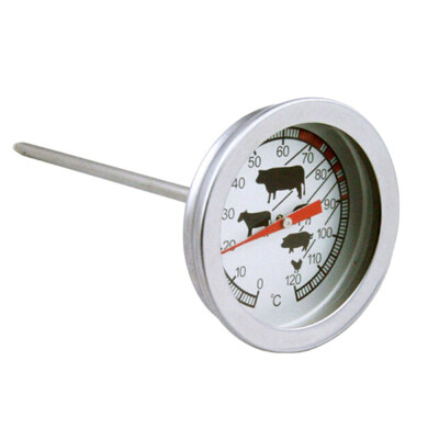 

Stainless Steel Probe BBQ Thermometer for Kitchen Food Milk Coffee