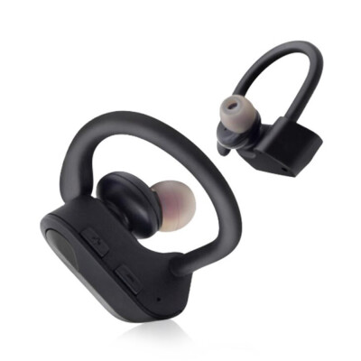 

LY-20 Wireless Bluetooth TWS Headphones with Mic Sweat-proof Sport Headset Ear Hook Support Single Headset Working with Rechargeab