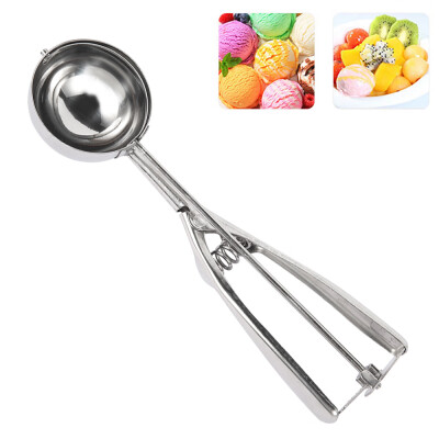 

Ice Cream Scoop Stainless Mash Food Spoon Kitchen Ball for Cookies Ice Cream Cupcakes Meatballs