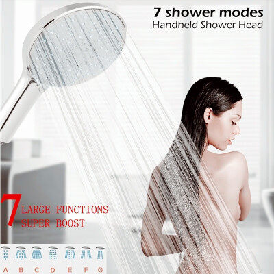 

Multi-function 7 Mode Shower High Pressure Large Panel Shower Head with 15  Encryption Plating Connection Tube